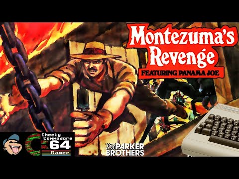 MONTEZUMA'S REVENGE – Commodore 64 (1984) | Panama Joe's Classic Treasure Hunt Adventure