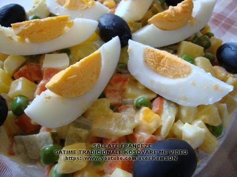 Video thumbnail: Sallatë Nikoise – Recetë Franceze