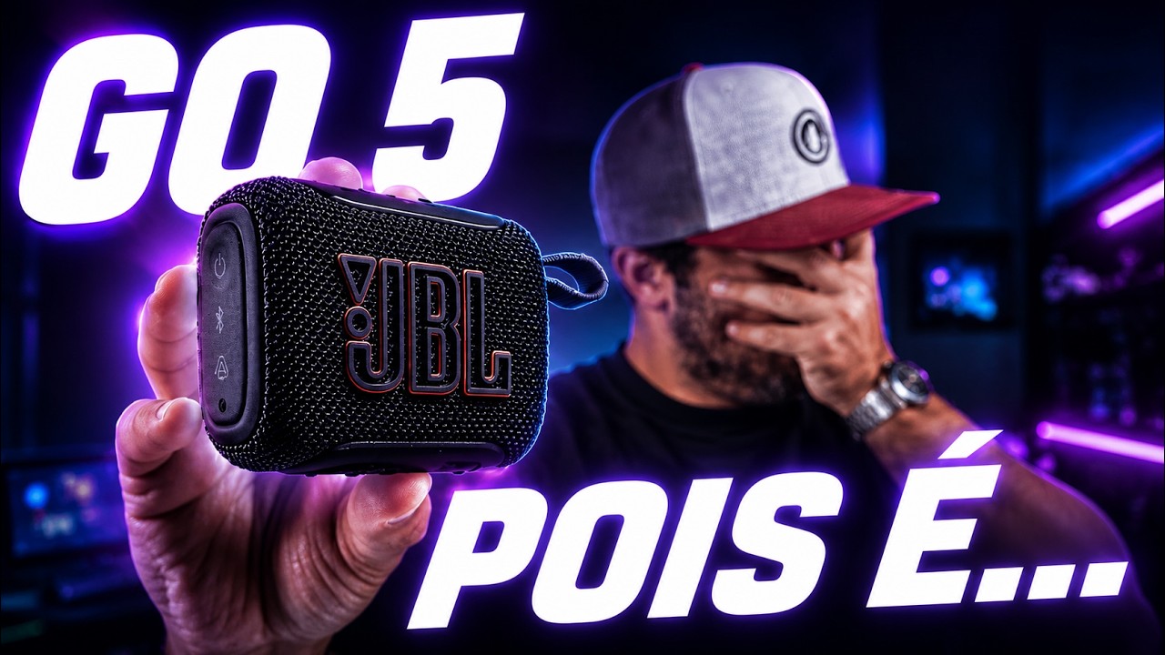 Miniatura da avaliação em vídeo de Alto-falante Portátil JBL Go 5