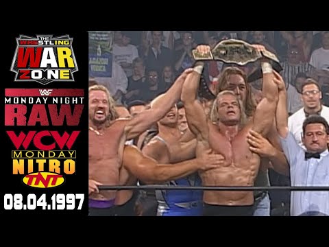 RELIVING THE MONDAY NIGHT WARS - WWE RAW IS WAR v. WCW MONDAY NITRO 8/4/97 [WWE SUMMERSLAM]