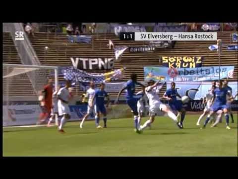 SV Elversberg gegen Hansa Rostock - 2.Spieltag 13/14 - Arena am Samstag