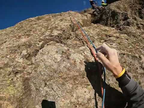 Pilastro Lomasti via del 94🧗🏻‍♂️🧗🏻‍♂️        @GoPro @LaSportivaYT @WildCountryClimbing