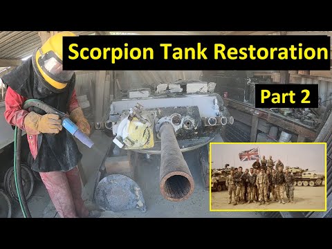 Scorpion Tank Restoration Project,  Part 2