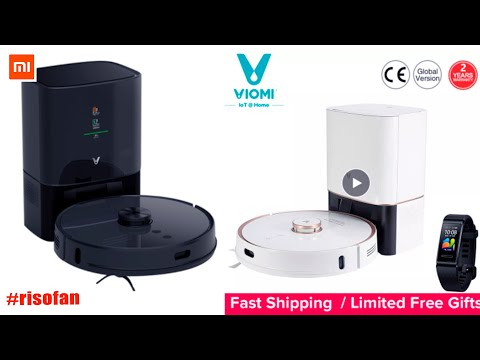 Xiaomi VIOMI Alpha S9 Robot Vacuum Cleaner  Dust Collector.