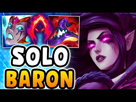 MORGANA JUNGLE HAS NEVER BEEN STRONGER!! (SOLO BARON EASILY NOW WITH W)