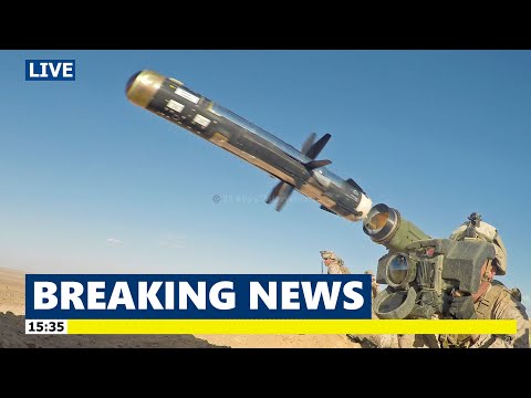 Brutally of FGM-148 Javelin Fire Anti-Tank Missile Into Enemy Targets Deadly Accuracy