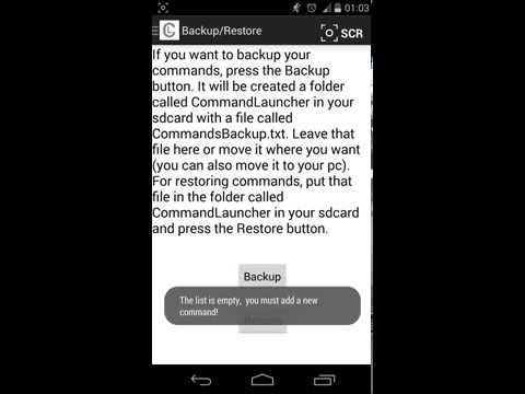 Commands Launcher