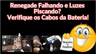 Renegade com Luzes Piscando no Painel? Verifique o Cabo da Bateria!
