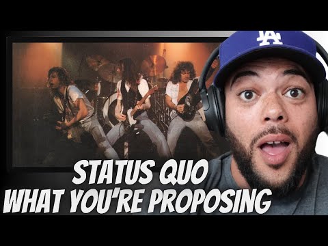 A VIBE!| FIRST TIME HEARING Status Quo -  What You're  Proposing REACTION