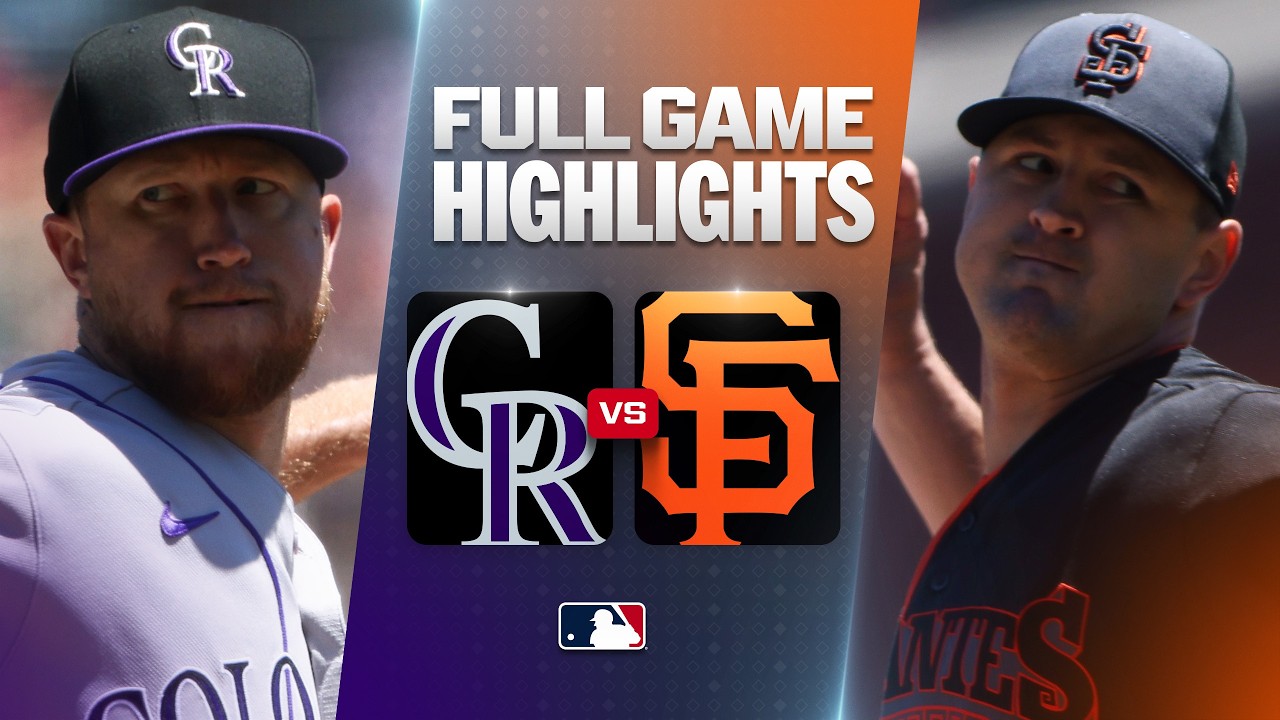 ROCKIES vs. GIANTS: Official Full Game Highlights (July 11) | 2026 MLB Season