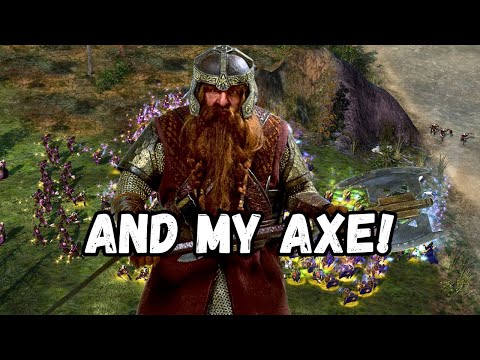 Dwarves VS Angmar | The STRONGEST Swordsmen! | BFME2 RotWK