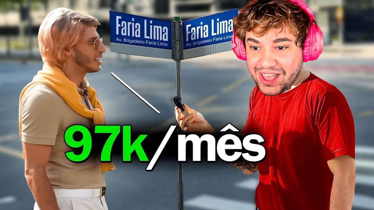 Perguntei o Salário De Trabalhadores Da FARIA LIMA - React Joao Curry