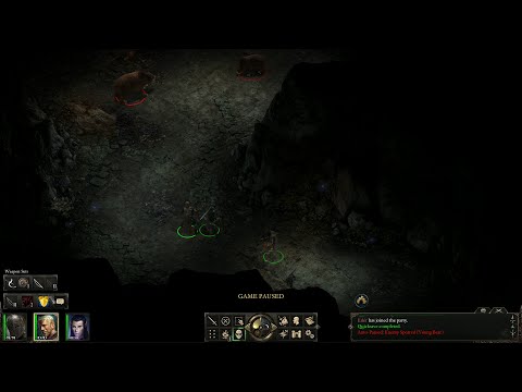 Pillars of Eternity Let's Play! - Episode 5 Bearly A Scratch [Blind/Hard/Paladin]