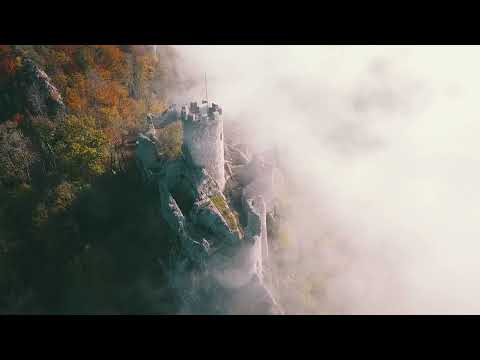 #ruines neu Falkenstein im Nebel