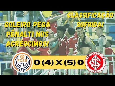 Ska Brasil 0 (4) x (5) 0 Inter - Pênaltis e melhores momentos - Copa São Paulo 2023