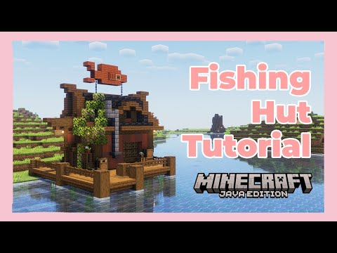Minecraft Villager Fishing Hut Tutorial!