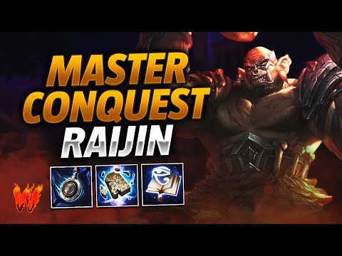 RAIJIN, PUES NO ESTA MAL ESTO NO? :D - Warchi - Smite Master Conquest