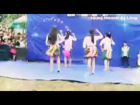 Nkauj hmoob mường chà zoo nkauj - xã sa lông. //Vim Koj Seej Seej Karaoke beat