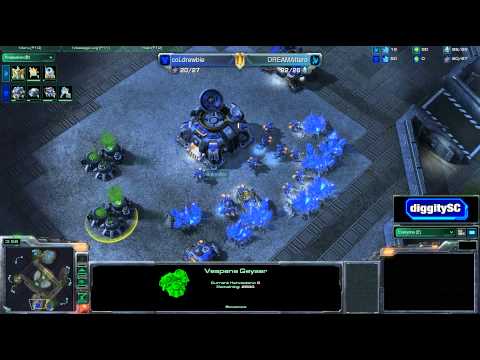 Starcraft 2 IEM Q1 colDrewbie v DreamAttero game 1 on Metalopolis