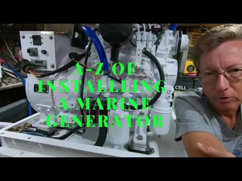 How to Install a Marine Generator, Ep 61