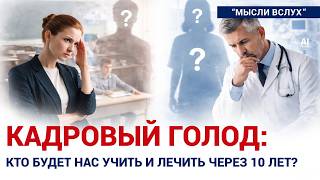 Кадровый голод: кто будет нас учить и лечить через 10 лет?