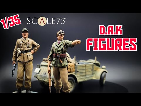 Painting D.A.K Figures in 1/35  - Scale 75