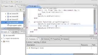 Essential EGL+Batch - Lesson 08 Integer