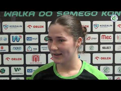 Kinga Lemiech, zawodniczka zespołu Młyny Stoisław Koszalin