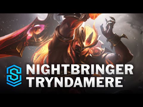Nightbringer Tryndamere Skin Spotlight - League of Legends