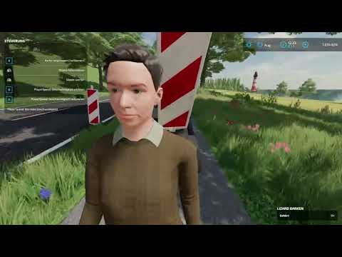 LS22 -🚧 Der INSEL BAUHOF 🔥 B3nny haut einem Fußgänger Baustellenabsperrung ins Gesicht. AUA! Teil 20