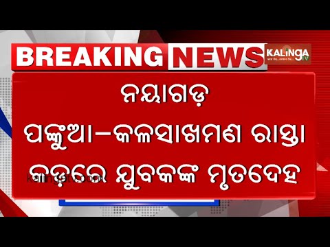 Man’s Body Found on Roadside in Nayagarh, Police Suspect Murder | Kalinga TV
