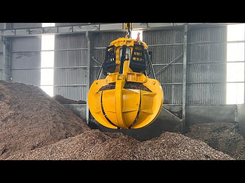 Gầu ngoạm cánh sen | Gầu cạp phế liệu