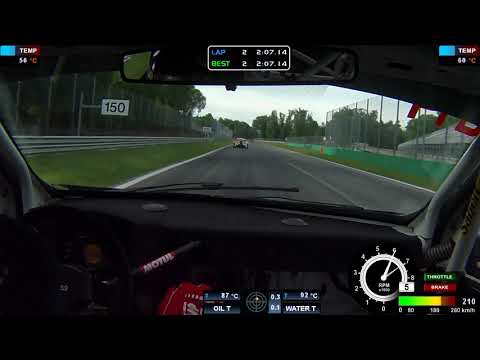Time Attack Italia Monza Clio RS turbo best Lap 2:03