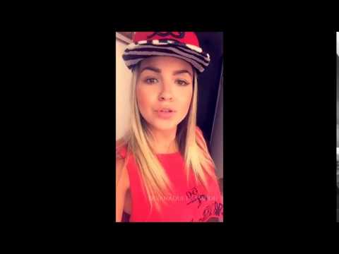 Raquel Savinon - "Oi gente" #7Snapchat