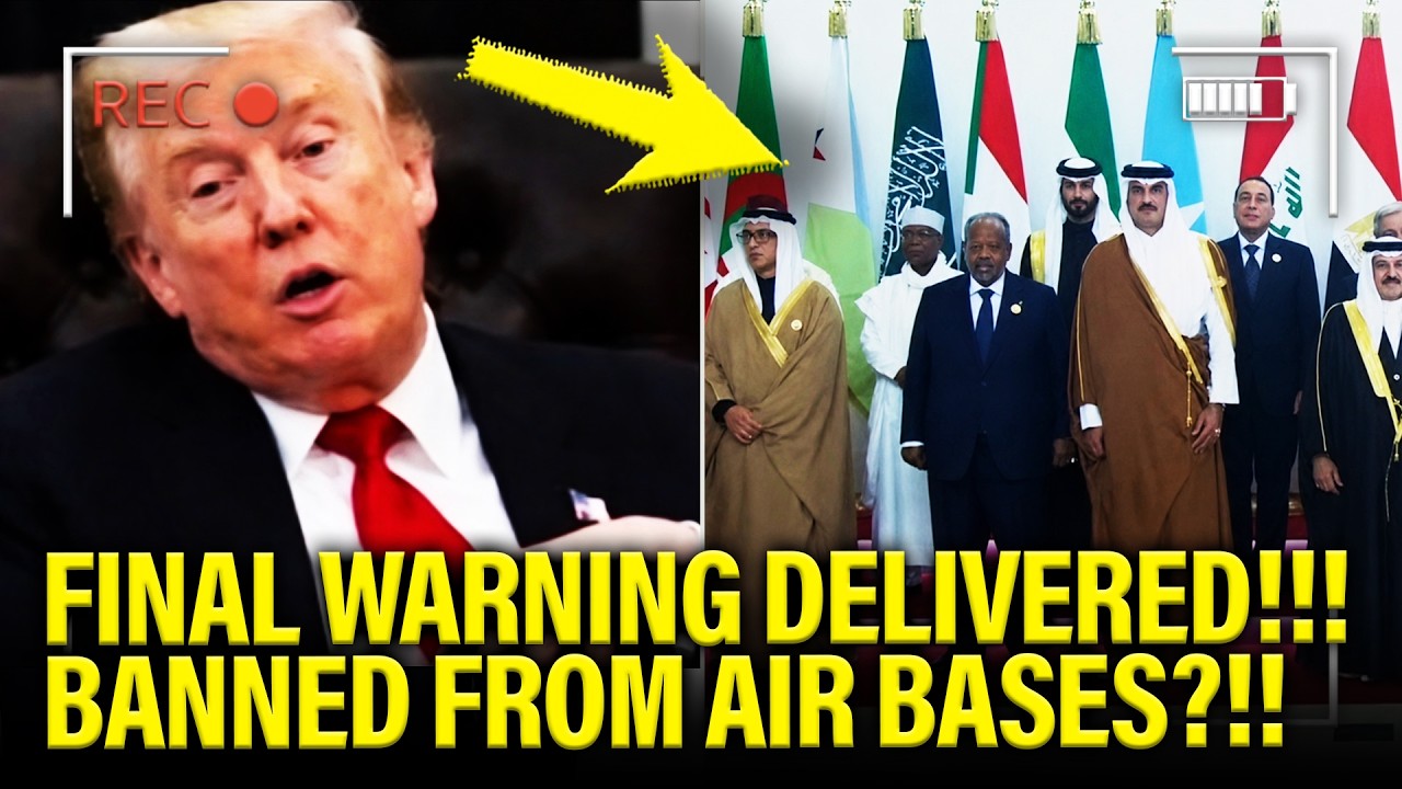 Trump PANICS as ARAB NATIONS give FINAL WARNING!!!