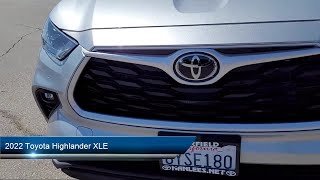 2022 Toyota Highlander XLE Fairfield, Vacaville, Vallejo, Napa, Benicia