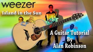 How to Play: Island in the Sun by Weezer - acoustically (Ft. my son Jason on lead etc.) (easy)