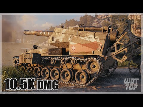 T92 HMC - 10.5K Damage on Arty in 2025