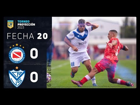 #TorneoProyección 2023 | Fecha 20 | resumen de Argentinos y Vélez