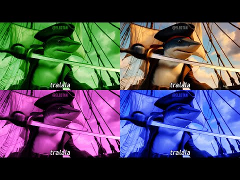 ITALIAN BRAINROT EXE   4 COLORS 4 MUSIC🎧#ItalianBrainrot #TungTungTung #TralaleroTralala #lyrics