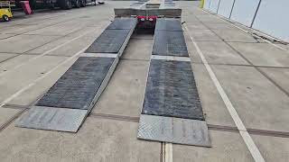 ES-GE ESGE 48T 3A RADMULDEN HYDR. RAMPS WHEEL semirremolque de cama baja | Imagen 4 - Autoline