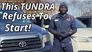 Toyota Tundra : intermittent No Crank No Start - Can we Figure out The issue?