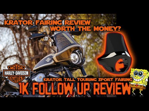 Harley-Davidson Krator Tall Touring Sport Fairing 1k Mile Follow Up Review