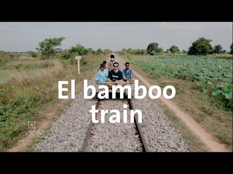 Battambang y el TREN DE BAMBÚ 4K | Alan x el mundo Camboya #5