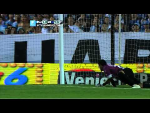 Cerca la Academia. Racing 0 - Godoy Cruz 0. Fecha 19. Primera División 2014. FPT