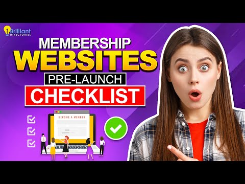 7-Step Pre-Launch Checklist for Membership Websites 📝 Set Up Your Online Success!