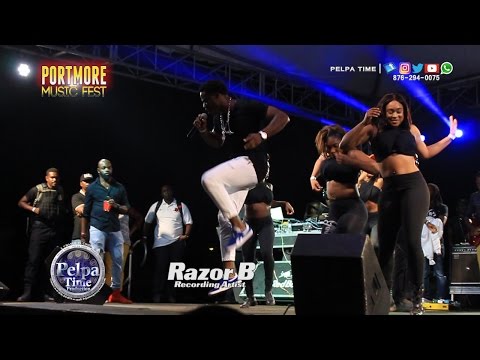 Razor B at Portmore Music Fest 2016