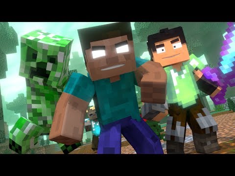 Annoying Villagers Fight Minecraft Animation