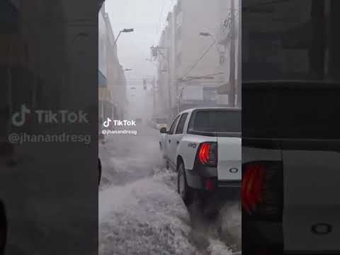 fuerte lluvia en maicao la guajira