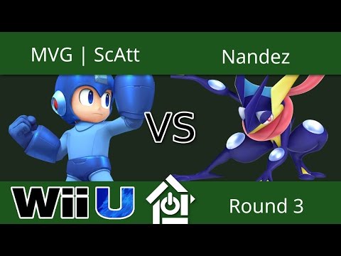THGW 12/12/2016 - MVG | ScAtt (Megaman) vs Nandez (Greninja) - Smash 4 Round 3